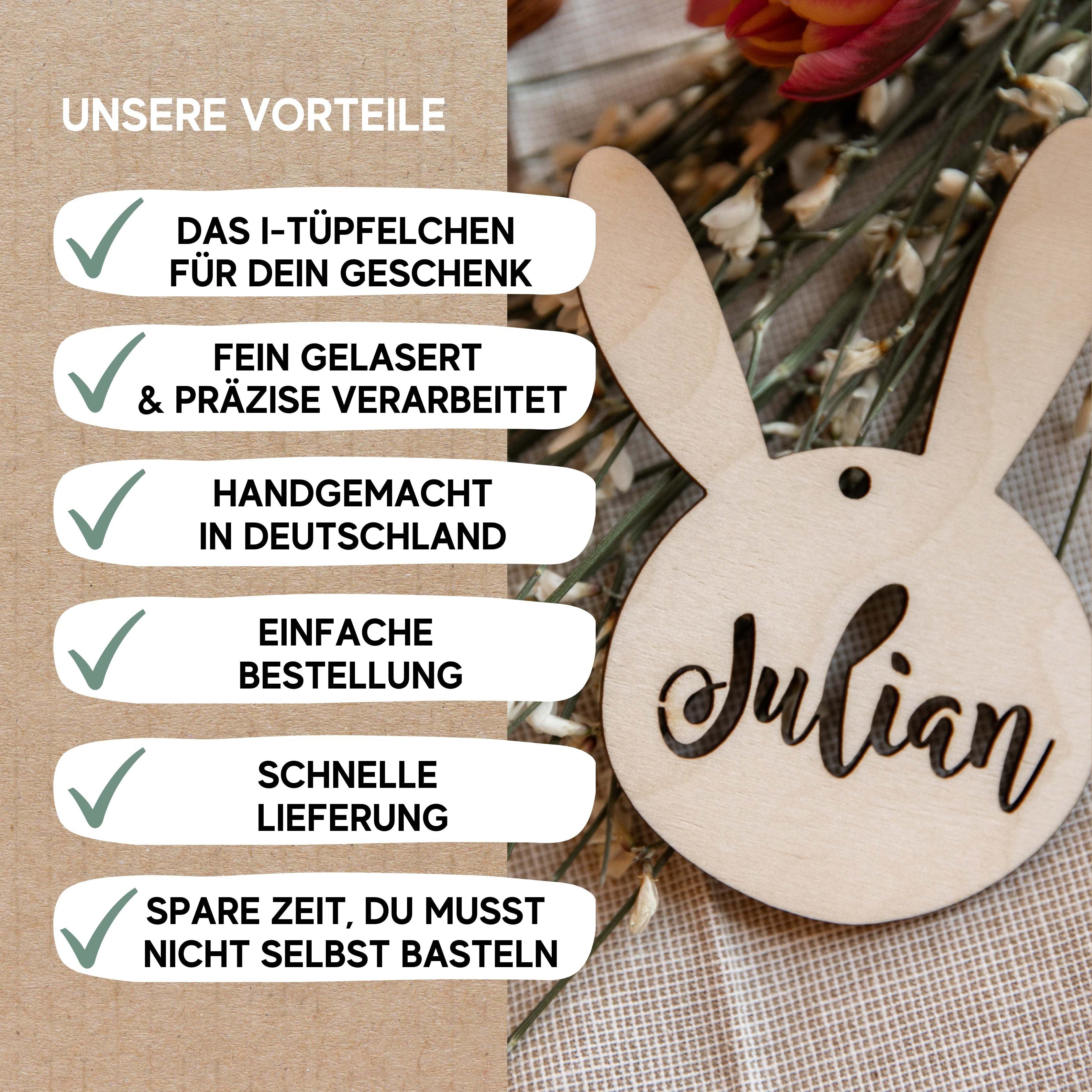 Personalisiertes Osterkörbchen