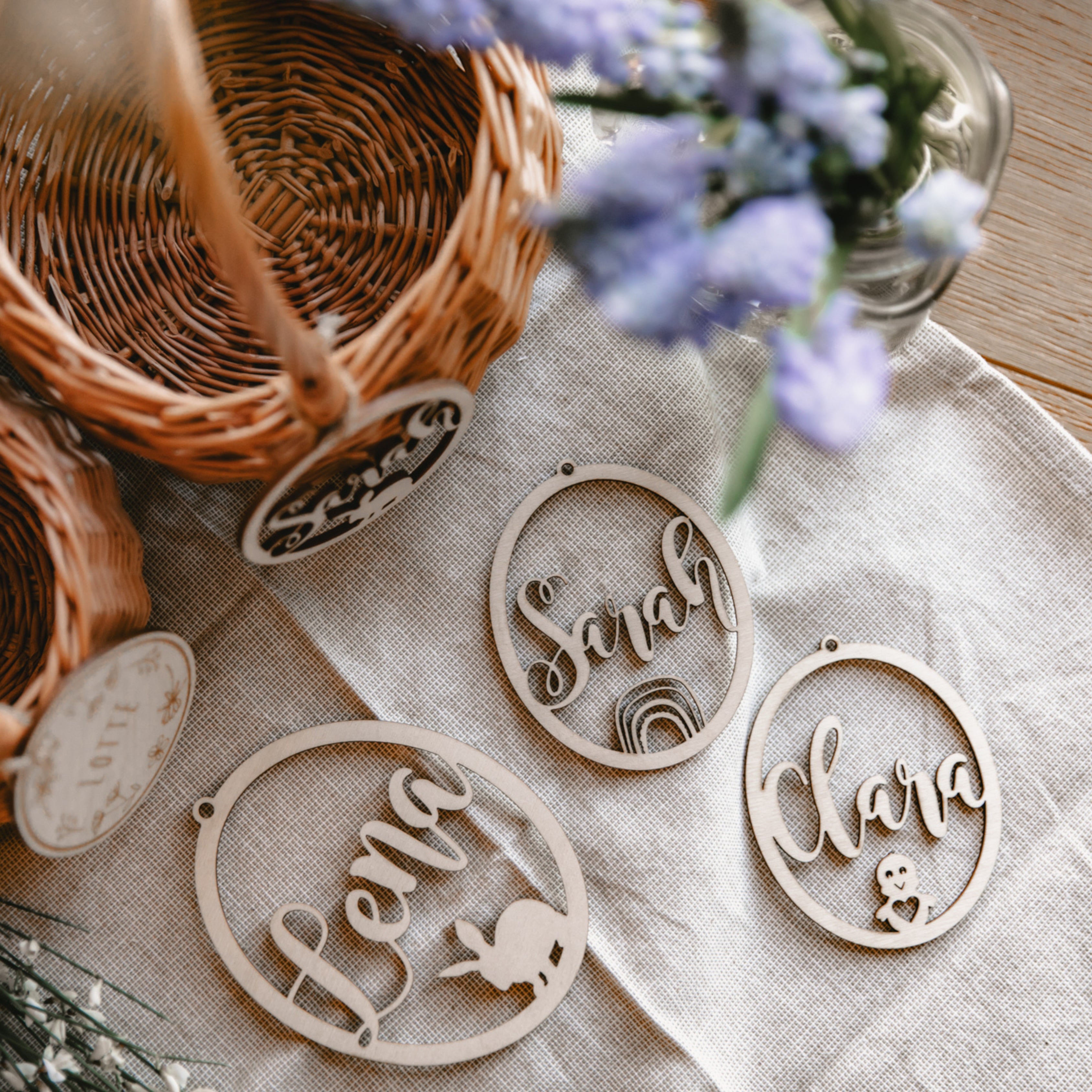 Personalisiertes Osterkörbchen