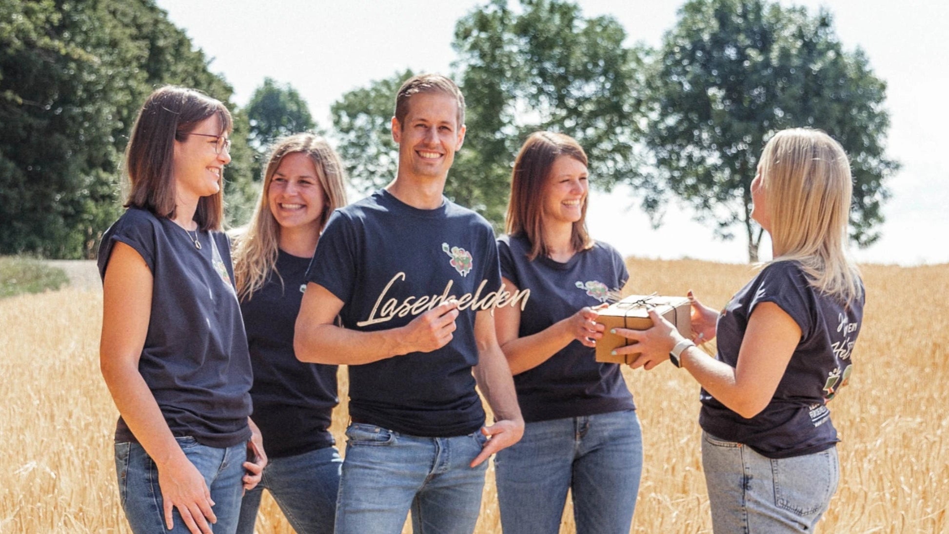 Das Laserhelden-Team