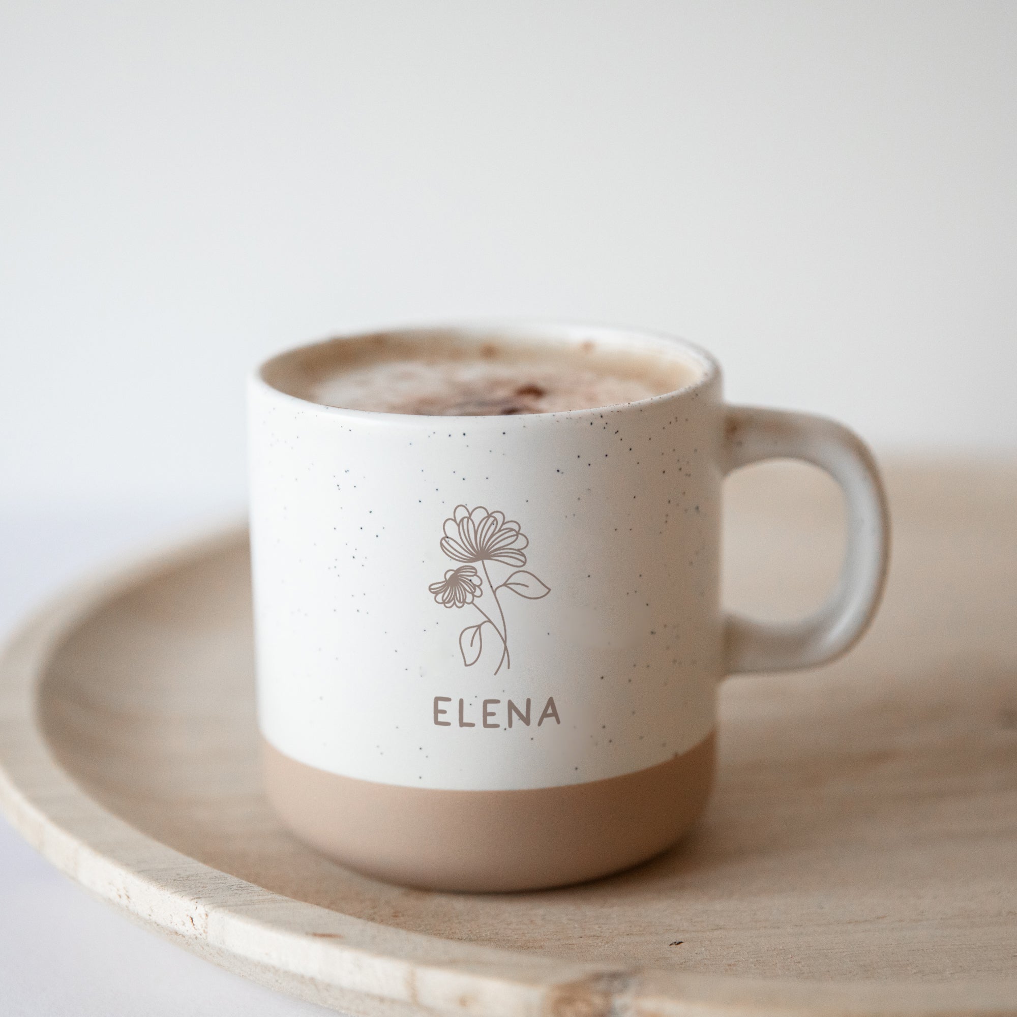 Personalisierte Garten-Tasse mit Name