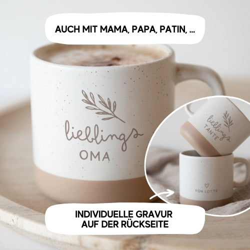 Personalisierte Lieblingstasse für die ganze Familie