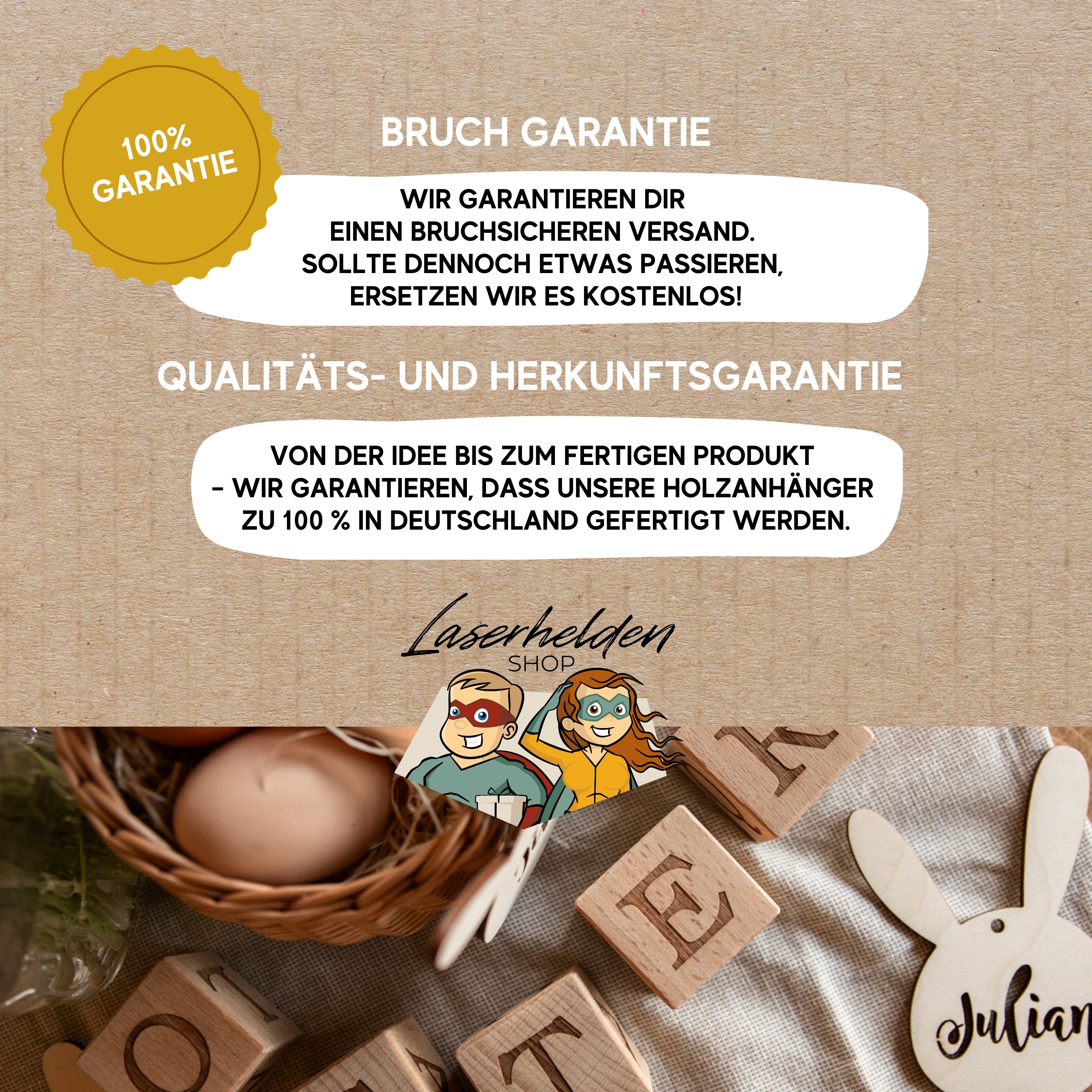 Personalisiertes Osterkörbchen