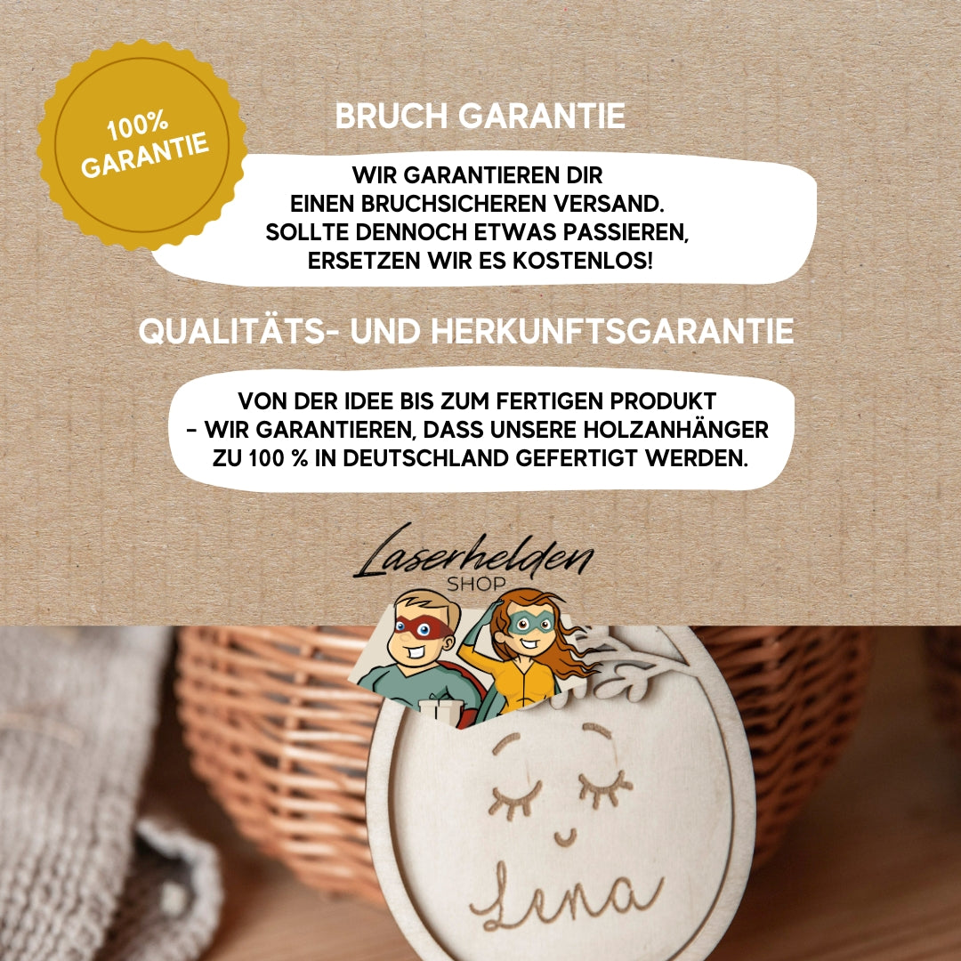 Bruch- & Qualitätsgarantie