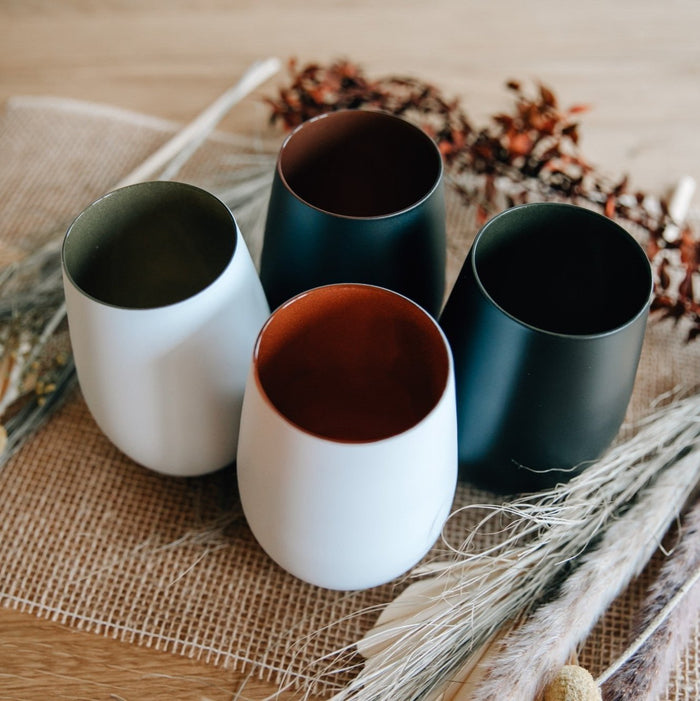 Lasermaterial Windlichter aus Kristallglas 6er Set