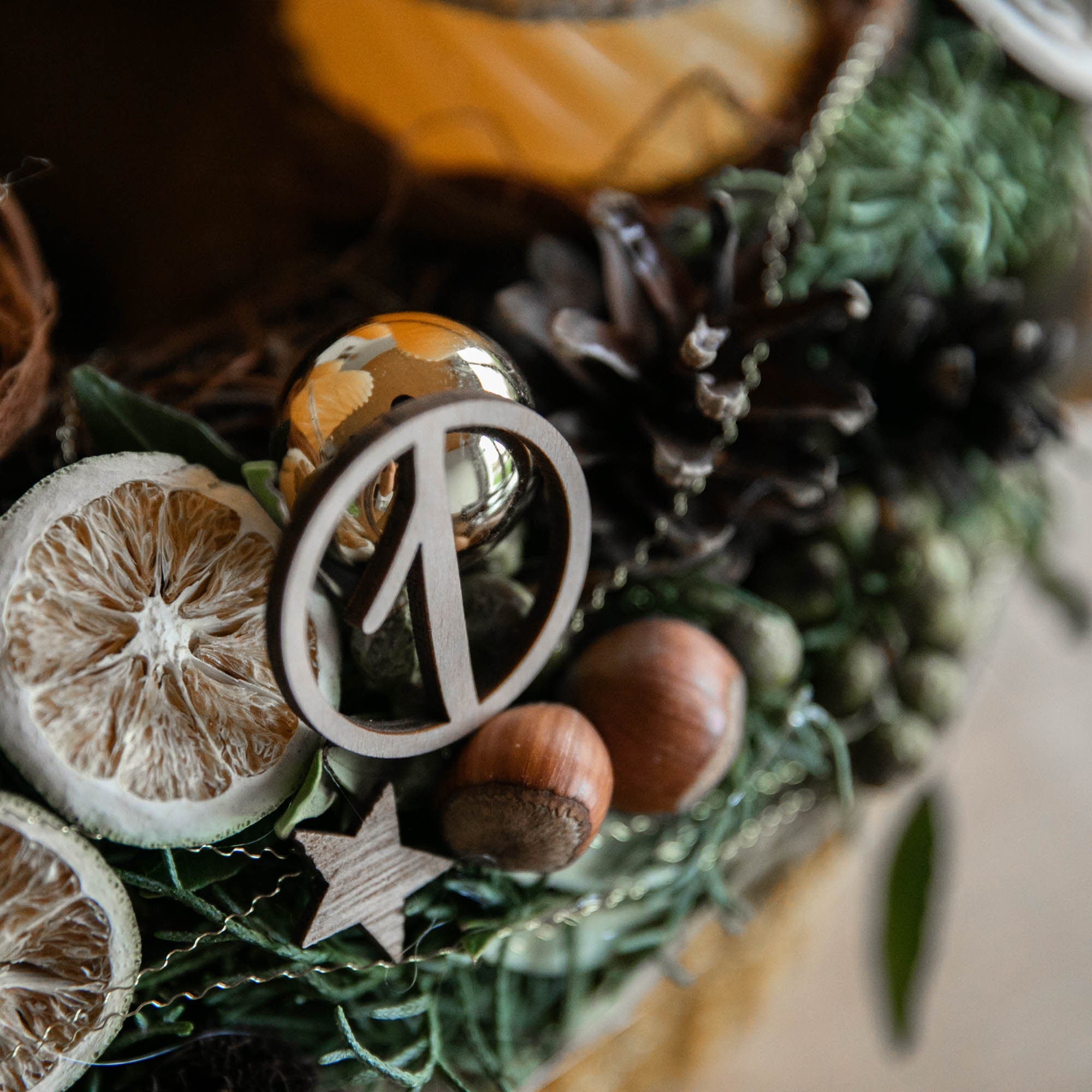 Laserhelden Shop - Zahlen aus Holz für den Adventskranz