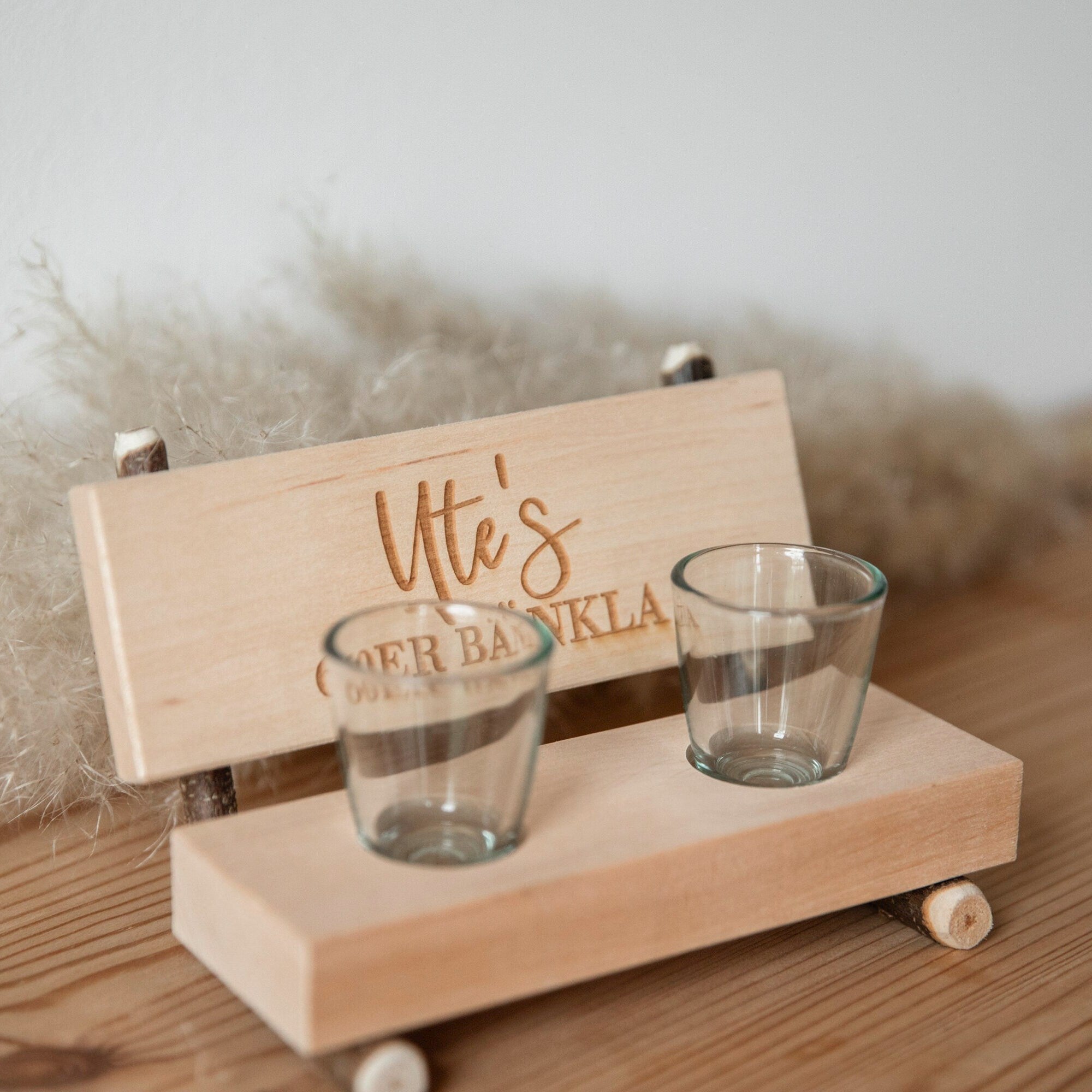 Personalisierte Schnapsbank als Geldgeschenk für runden Geburtstag / Geschenk personalisiert mit Namen / Geld schenken 60 Geburtstag