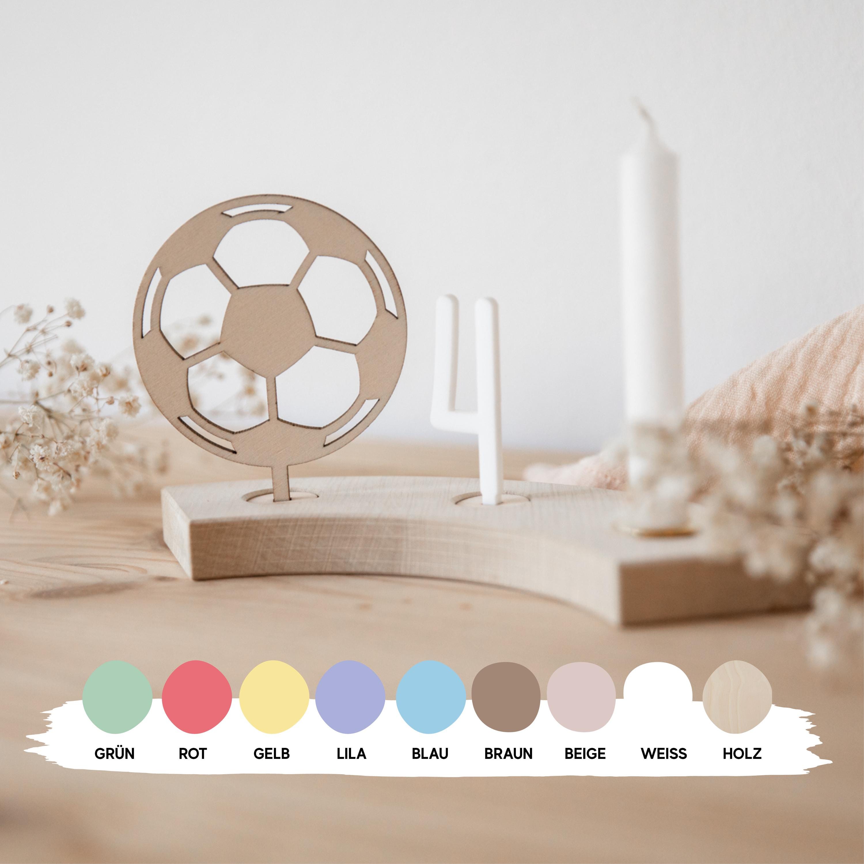 Geburtstagsbogen Fußball / Geburtstagszug / Geburtstagskranz für Jungen / Kindergeburtstag Fußball / Geburtstagsring / Fußball Geschenk