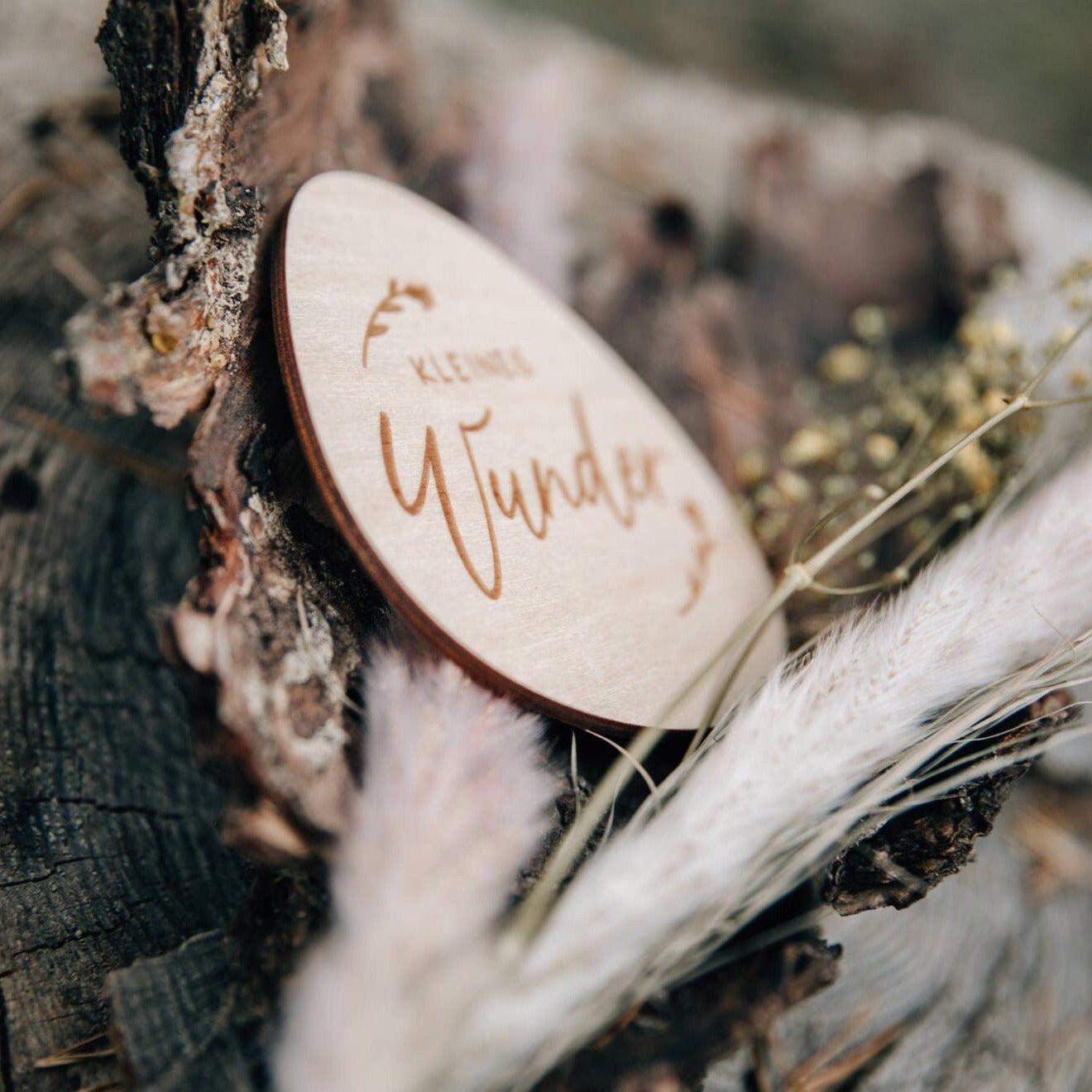 16 Meilensteinkarten Schwangerschaft aus Holz / Geschenk für Schwangere und werdende Mütter / Fotorequisiten