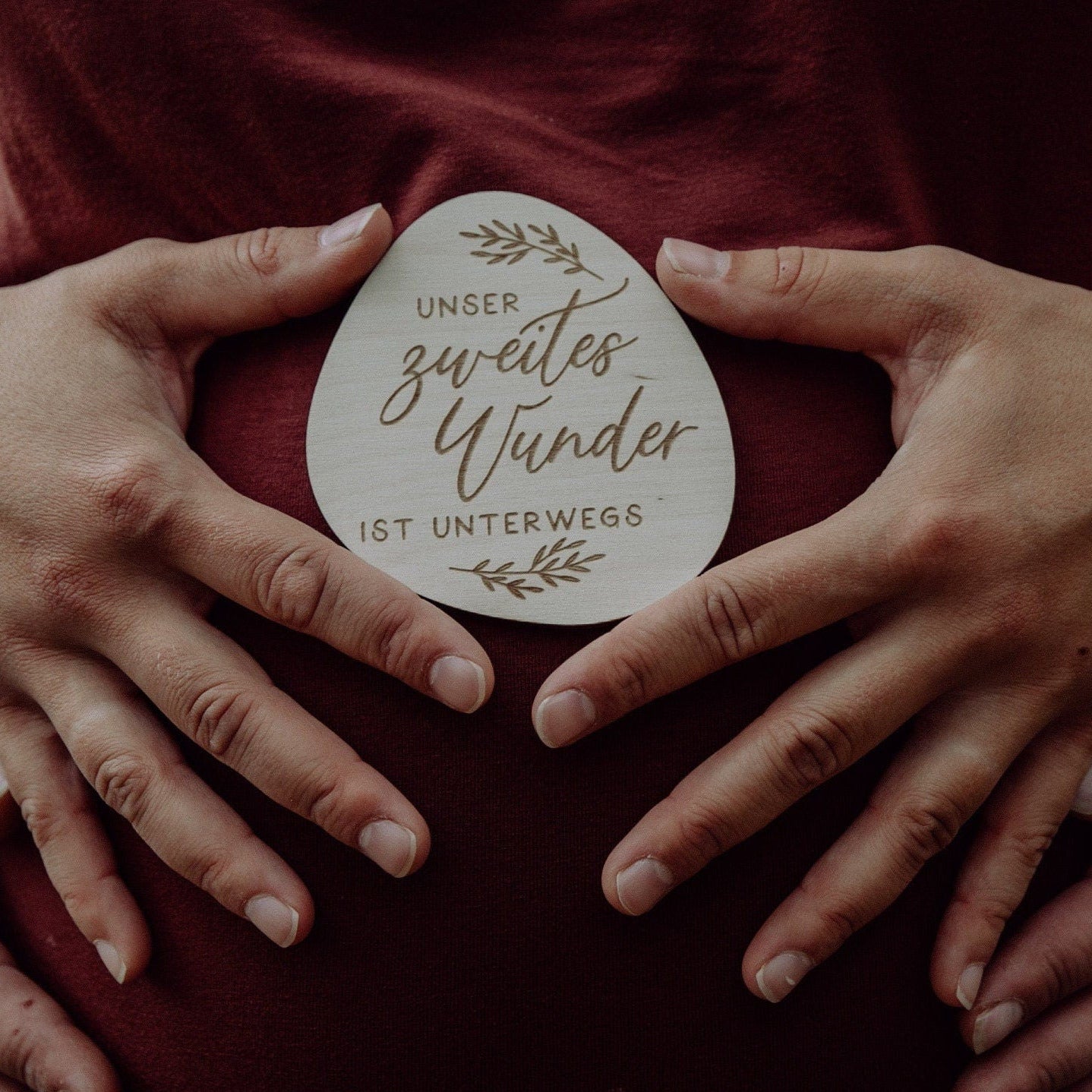 16 Meilensteinkarten Schwangerschaft aus Holz / Geschenk für Schwangere und werdende Mütter / Fotorequisiten