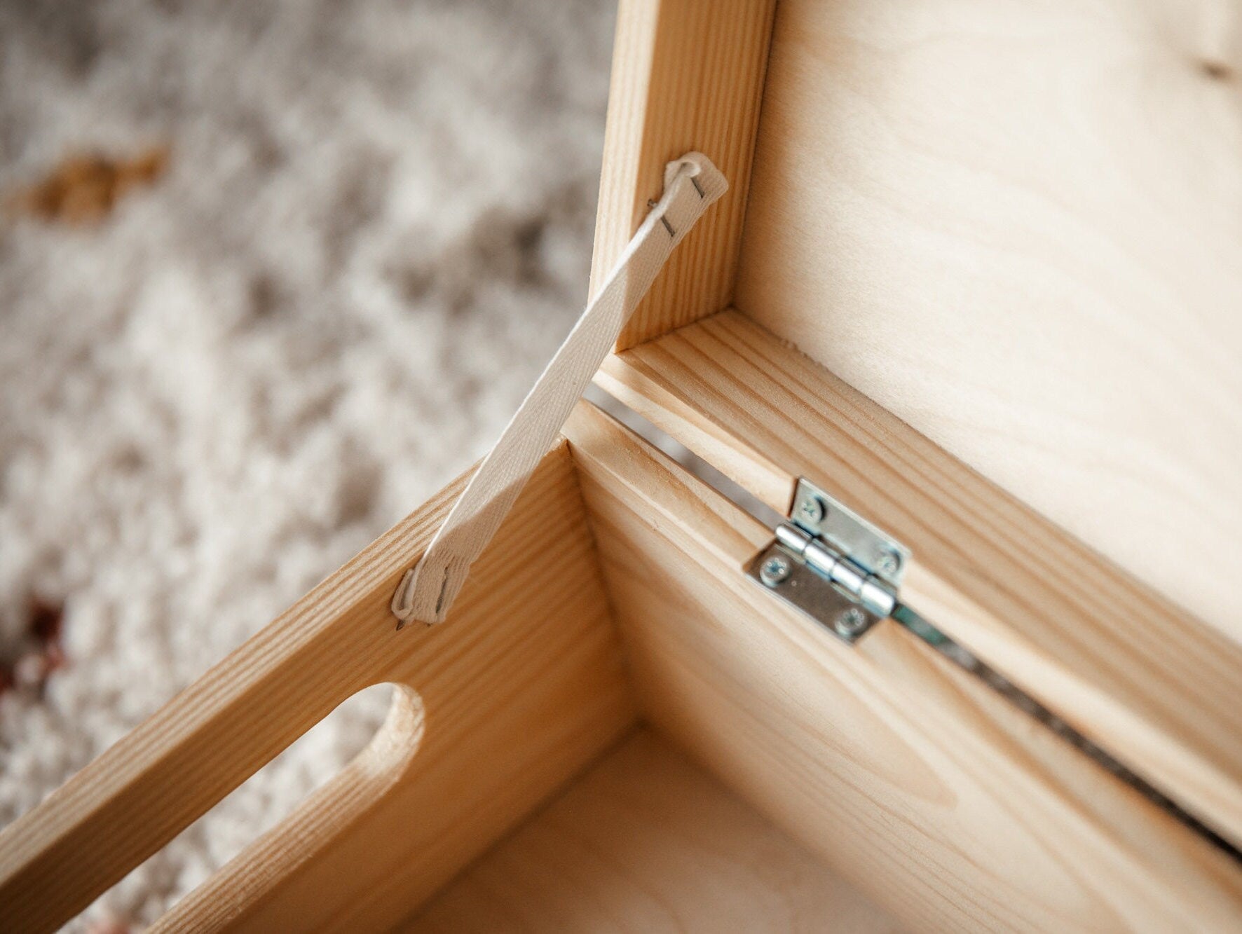 Erinnerungsbox Baby / Personalisierte Erinnerungskiste Kinder / 3 Größen / Kiste Blumenkranz