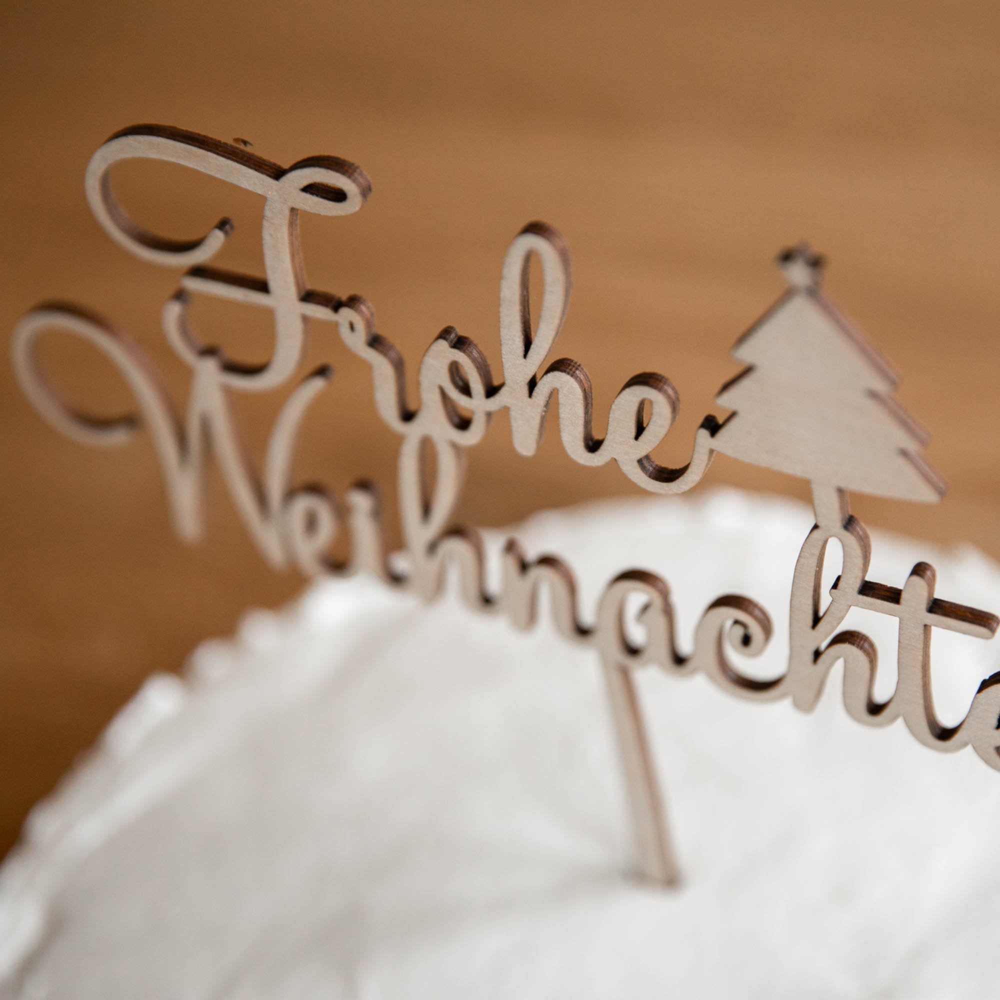 Cake-Topper Weihnachten - Weihnachtsbäckerei - Weihnachtskuchen