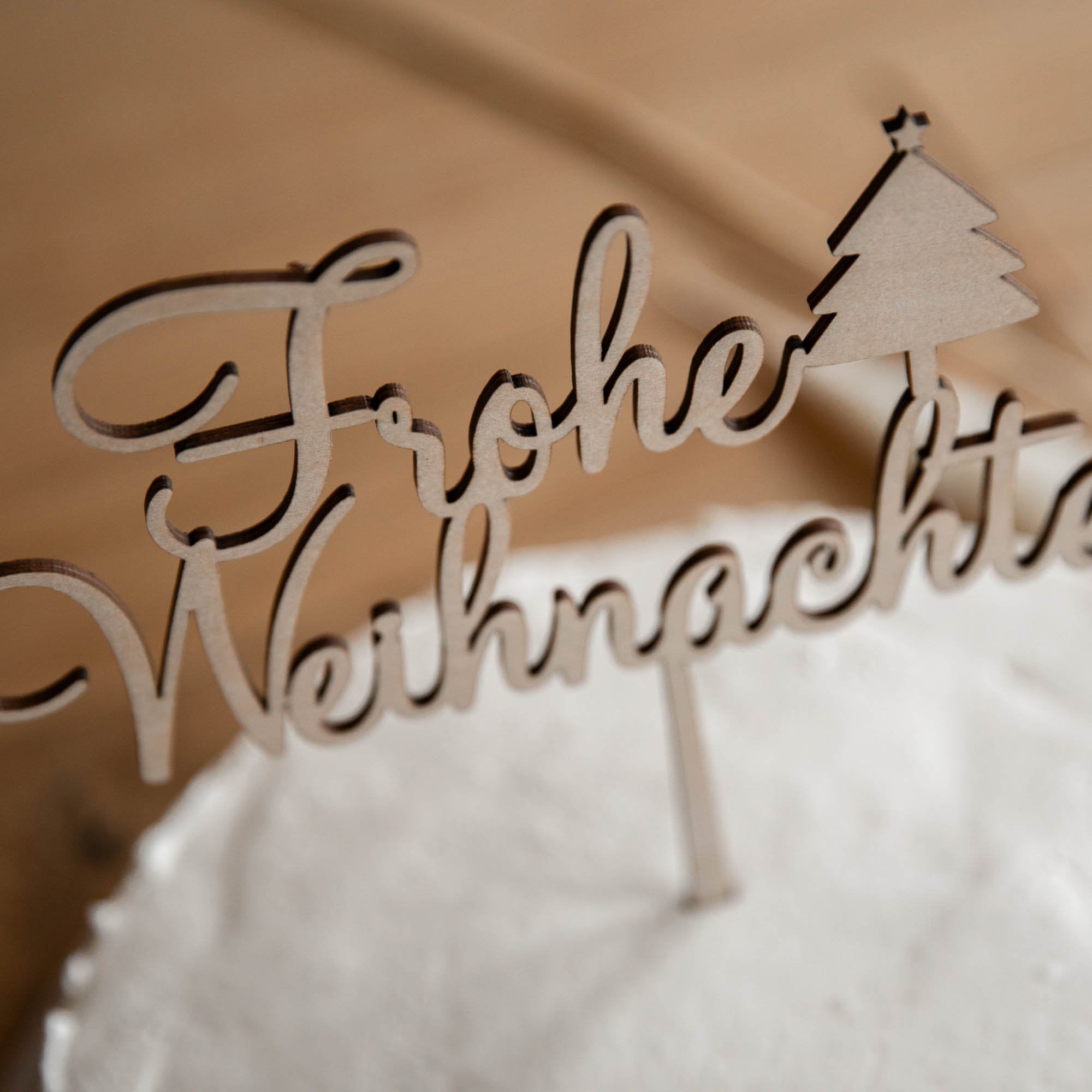 Cake-Topper Weihnachten - Weihnachtsbäckerei - Weihnachtskuchen