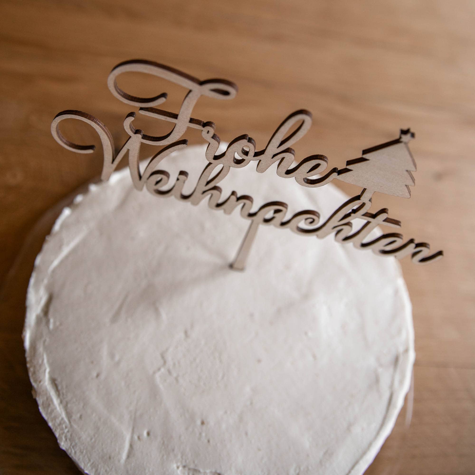 Cake-Topper Weihnachten - Weihnachtsbäckerei - Weihnachtskuchen