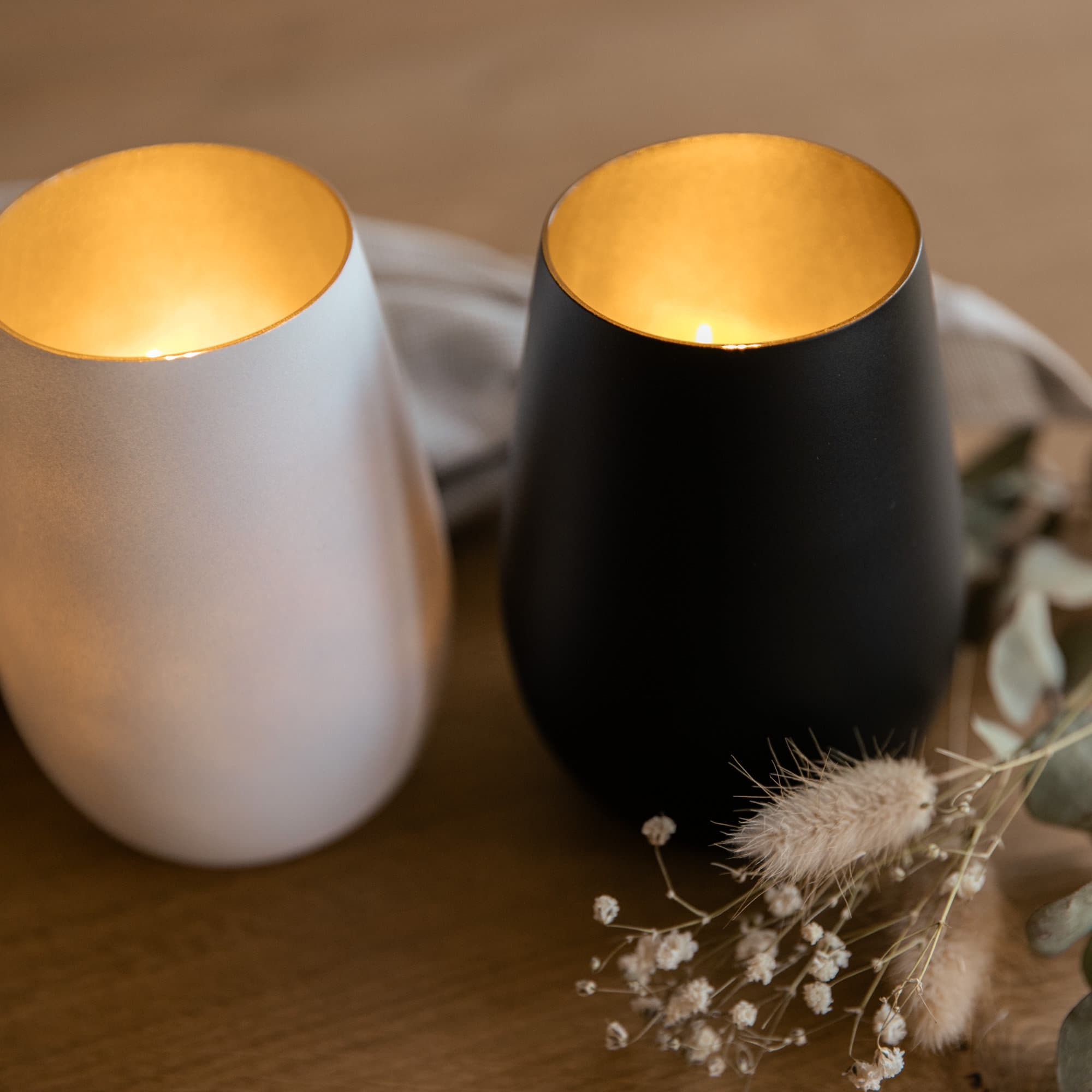 Personalisiertes Windlicht - Weihnachtszeit - Laserhelden Shop