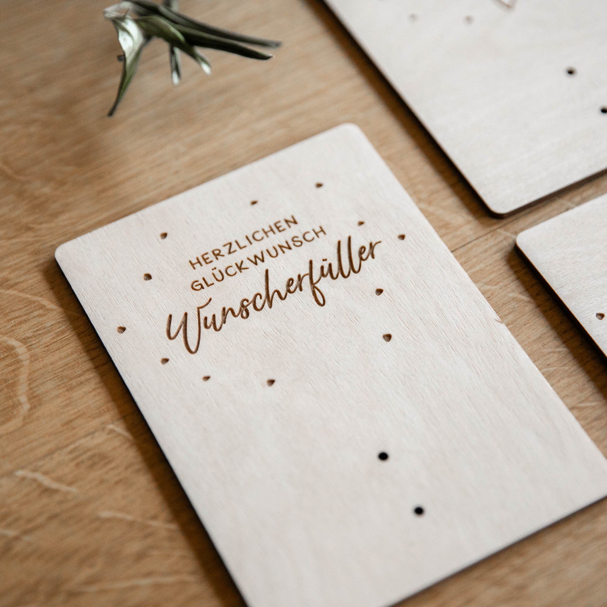 Laserhelden Shop - Glückwunschkarten aus Holz mit Geldschein