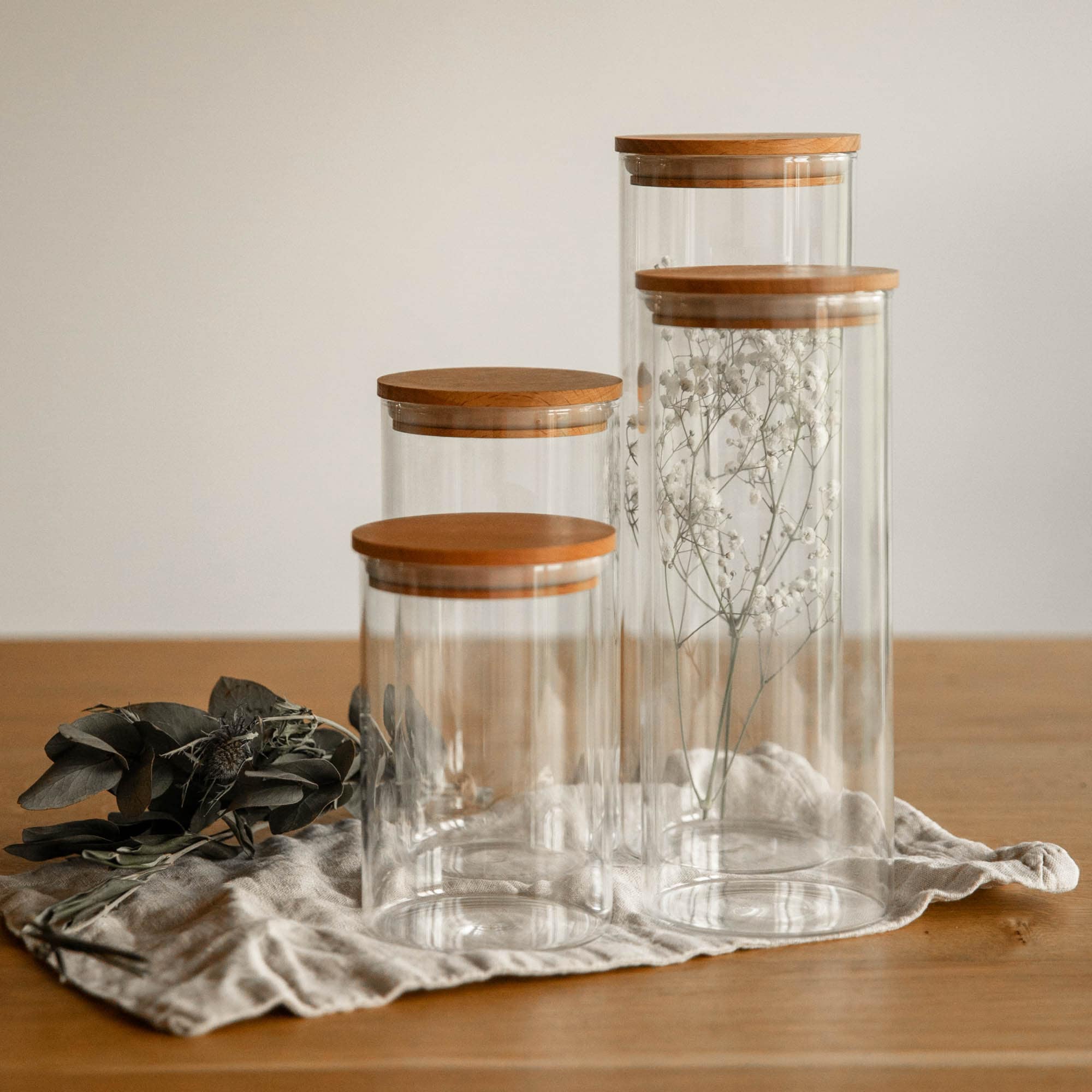Vorratsglas mit Holzdeckel - personalisiert - Geschenkidee Geburtstag - Geldgeschenk