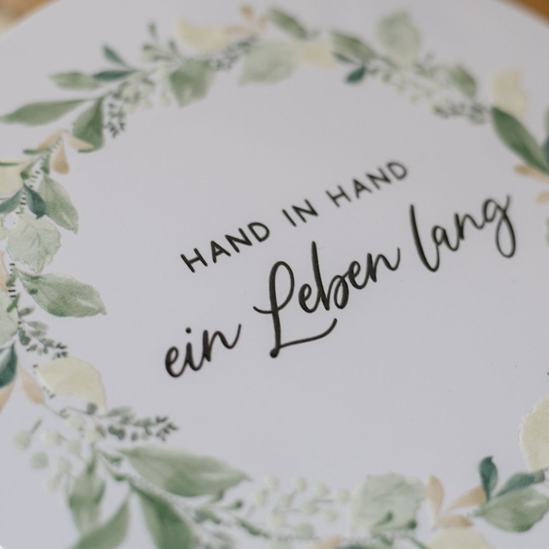 Keksdose „Hand in Hand ein Leben lang“