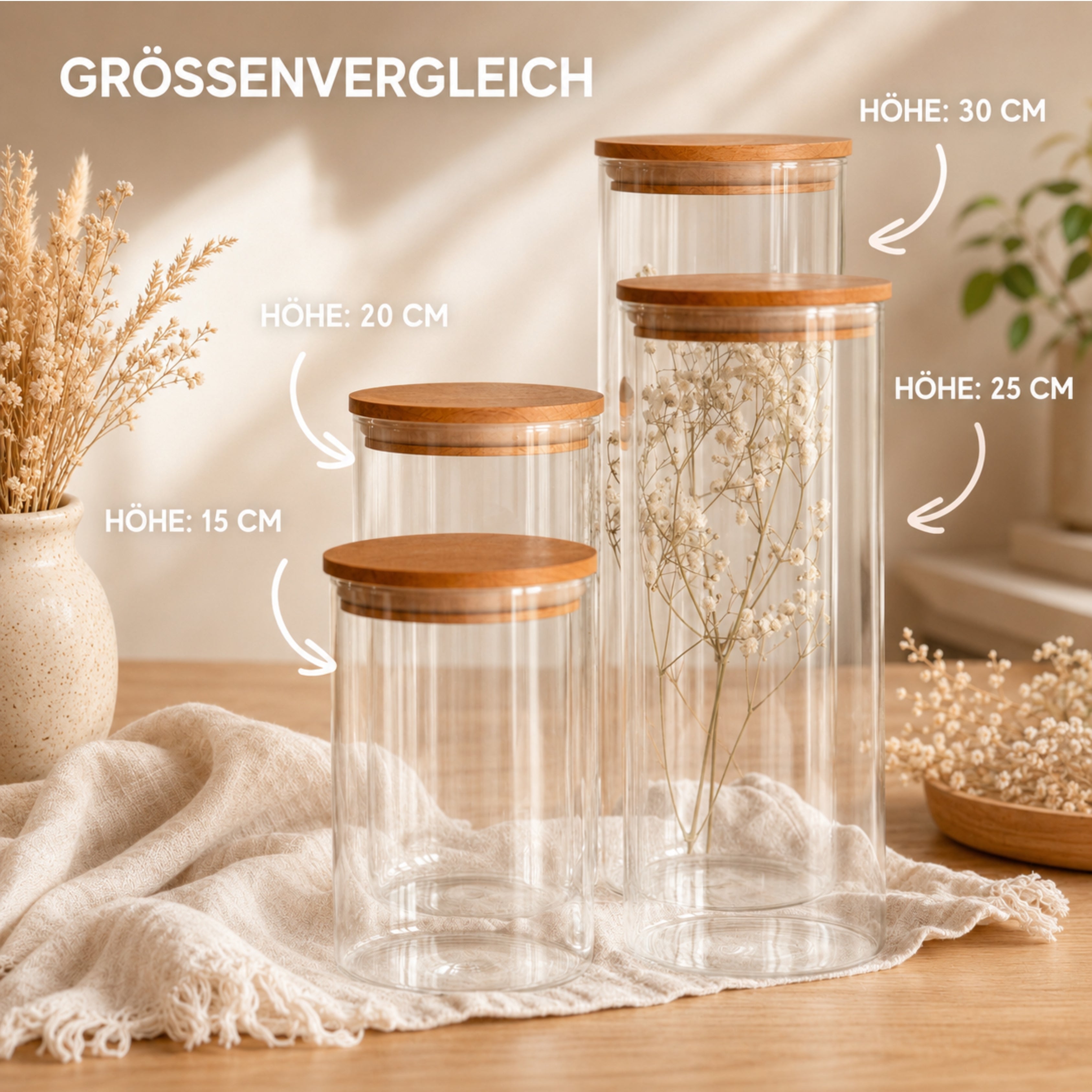 Personalisiertes Hundeleckerli-Glas mit Wunschhunderasse & Namen