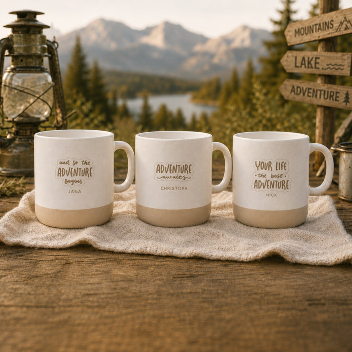 Personalisierte Adventure-Tasse