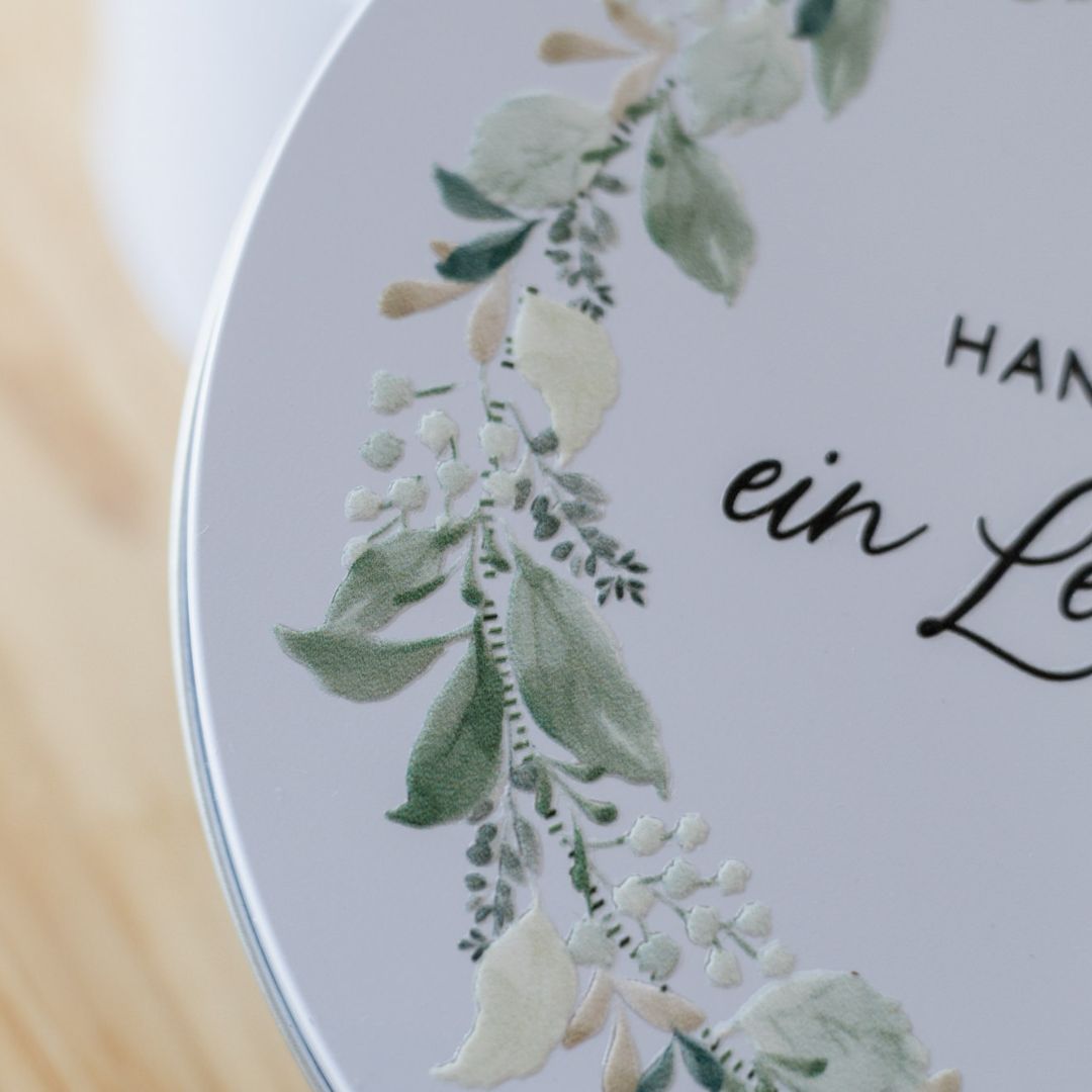 Keksdose „Hand in Hand ein Leben lang“
