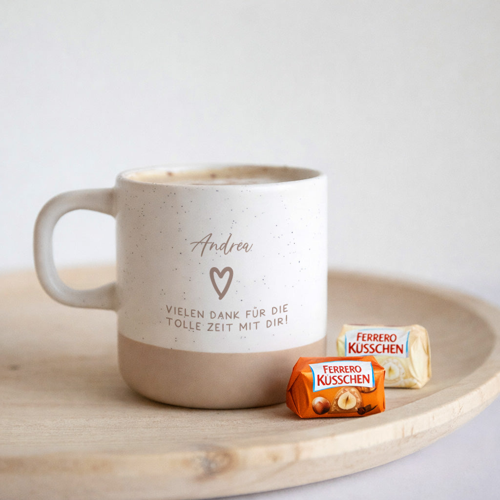 Tschüsschen mit Küsschen Tasse