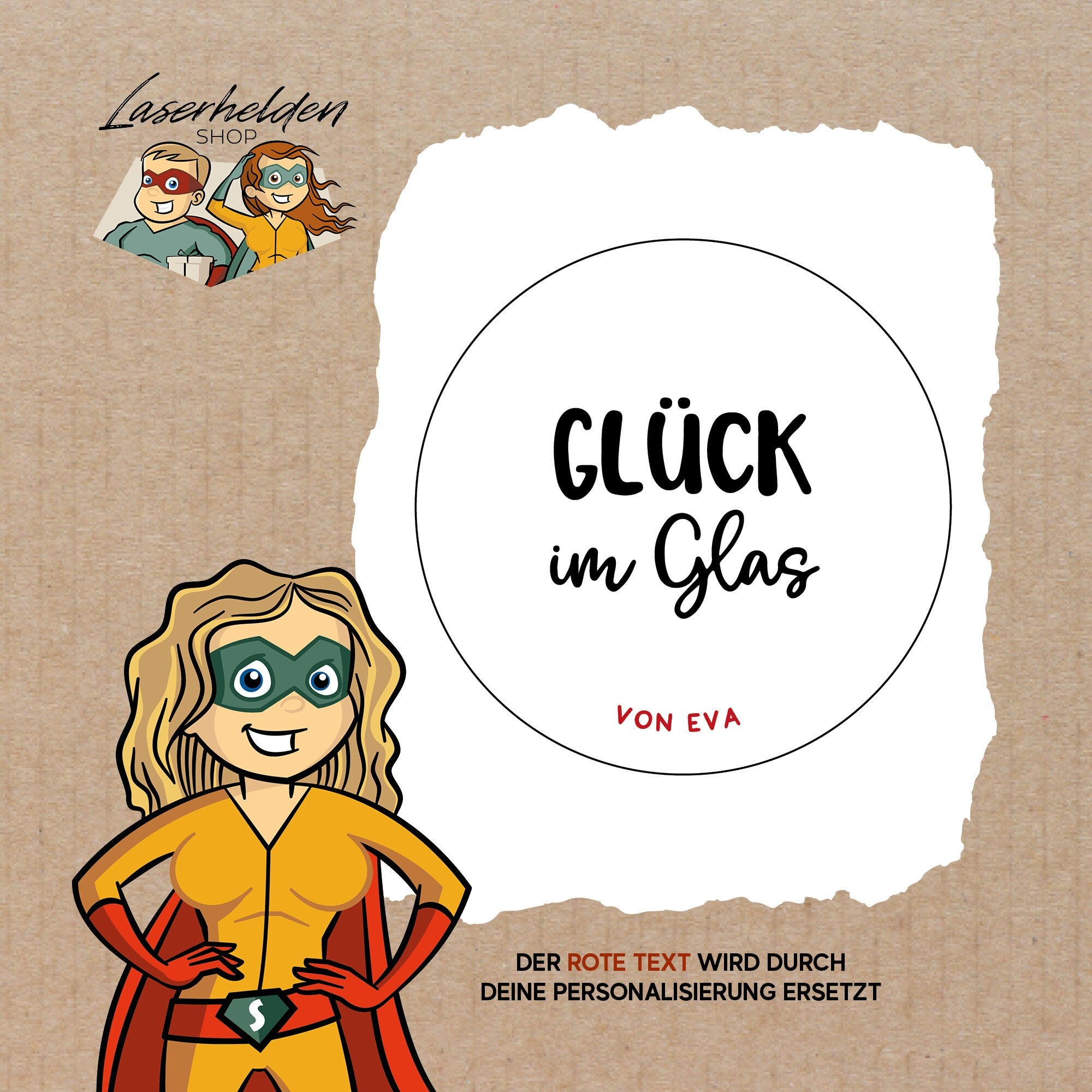 Personalisiertes Vorratsglas - Glück im Glas / Geschenk personalisiert / Geldgeschenk / Glas mit Gravur / Geburtstagsgeschenk Geld