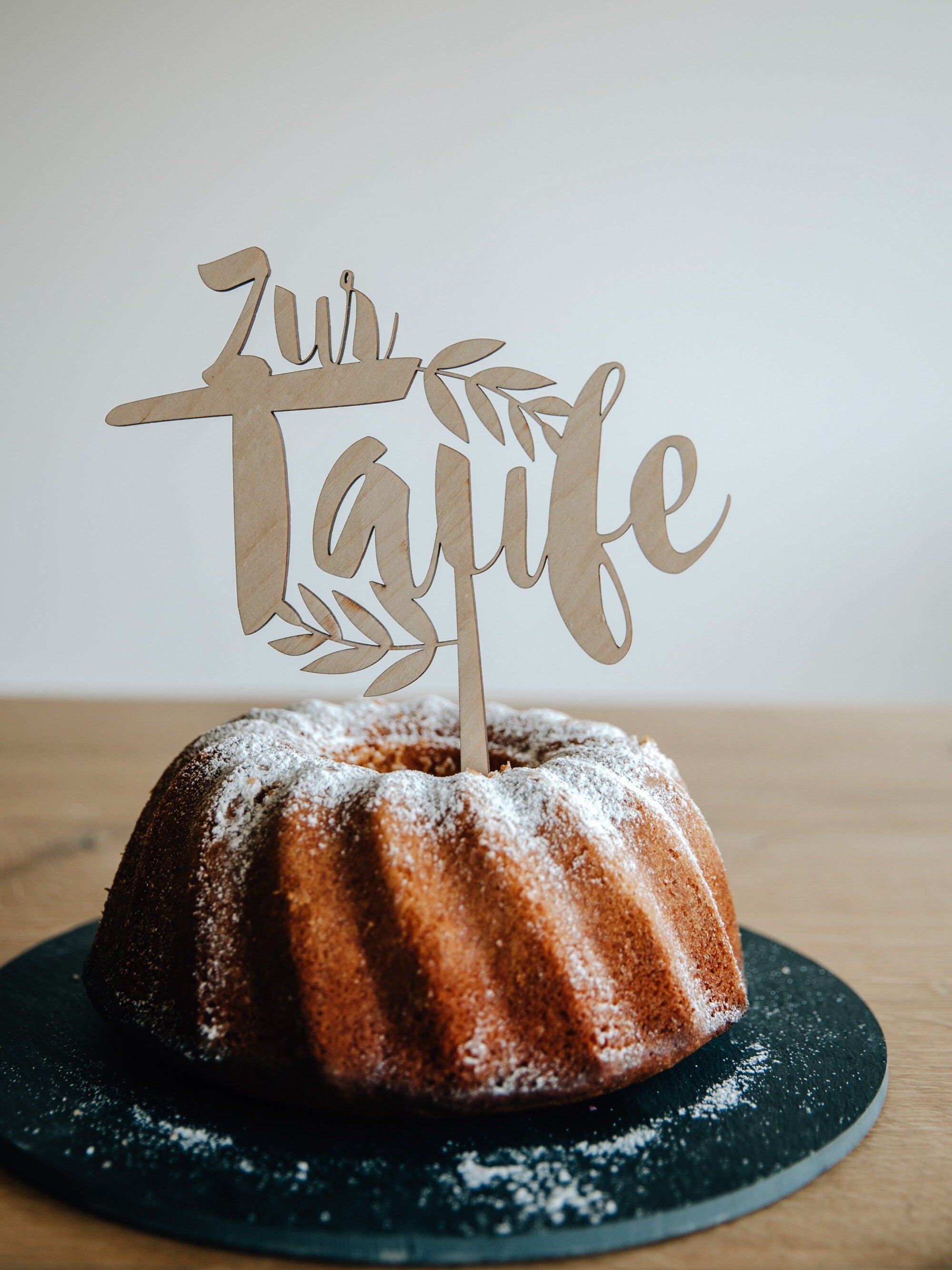 Cake Topper Taufe / Tortenaufsatz/ Kuchendeko Taufe / Kuchen Topper